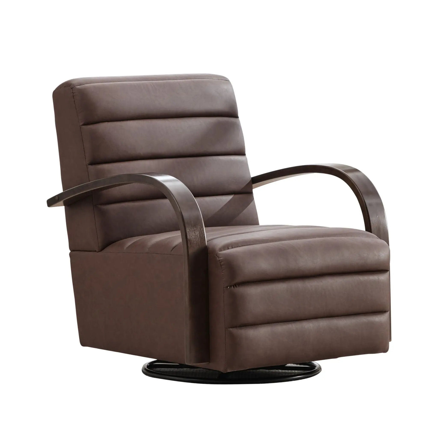360° Swivel Accent Chair With Armrests, Comfy Lounge by HouseOfZazla