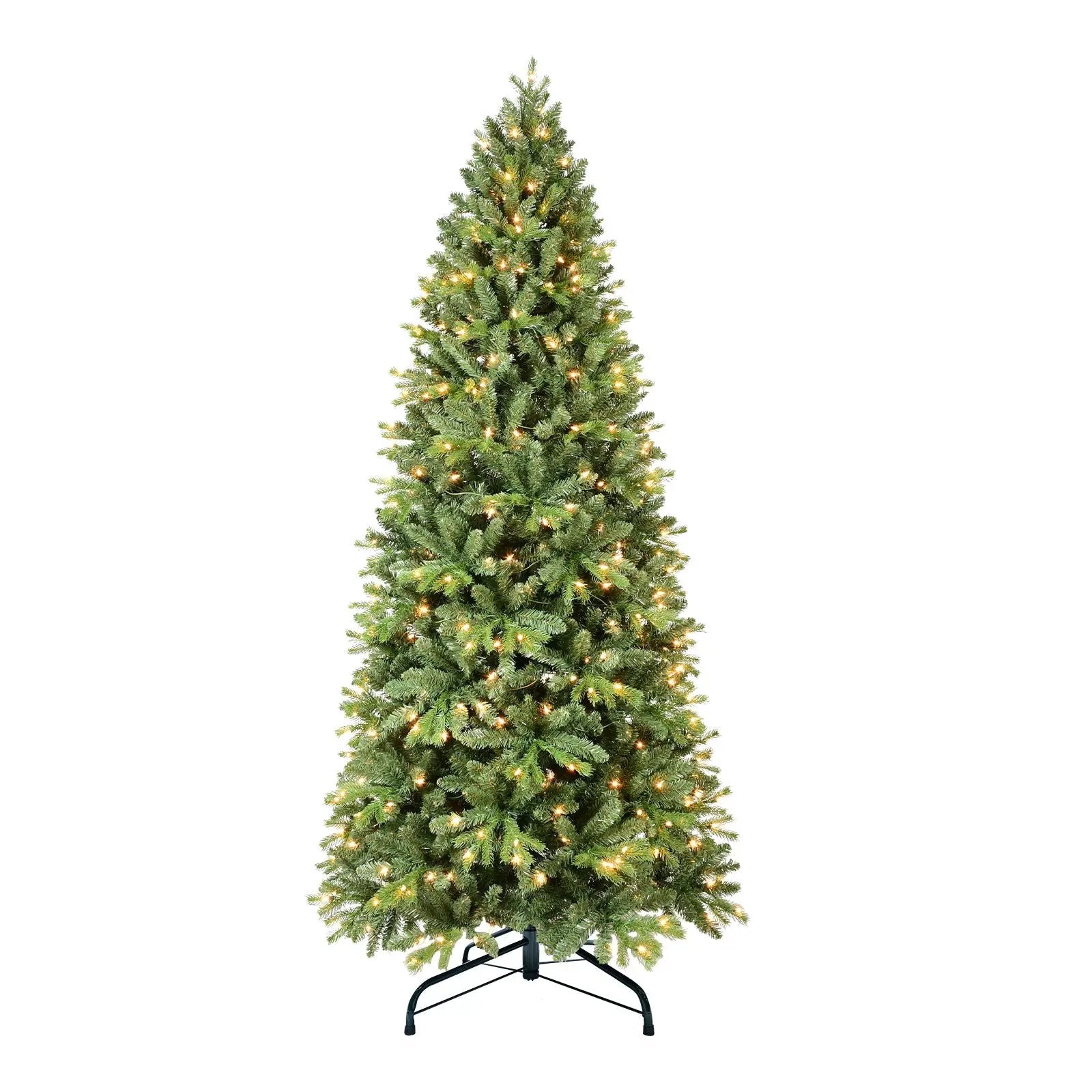 9FT Christmas Tree with 2435 Tips and 700 Warm Lights by HouseOfZazla