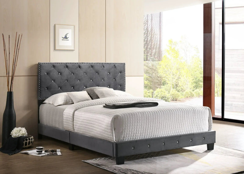 Luxurious Upholstered Bed by Unique Piece Furniture