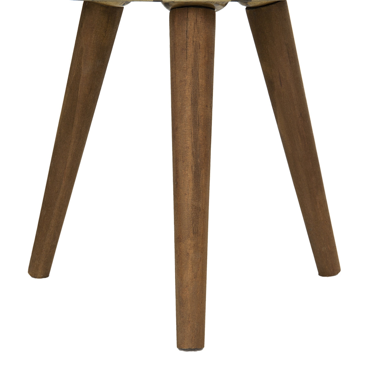 Set of 2 Metal Planters with Solid Wood Legs Stand - Natural Zinc, photo 6 of 10