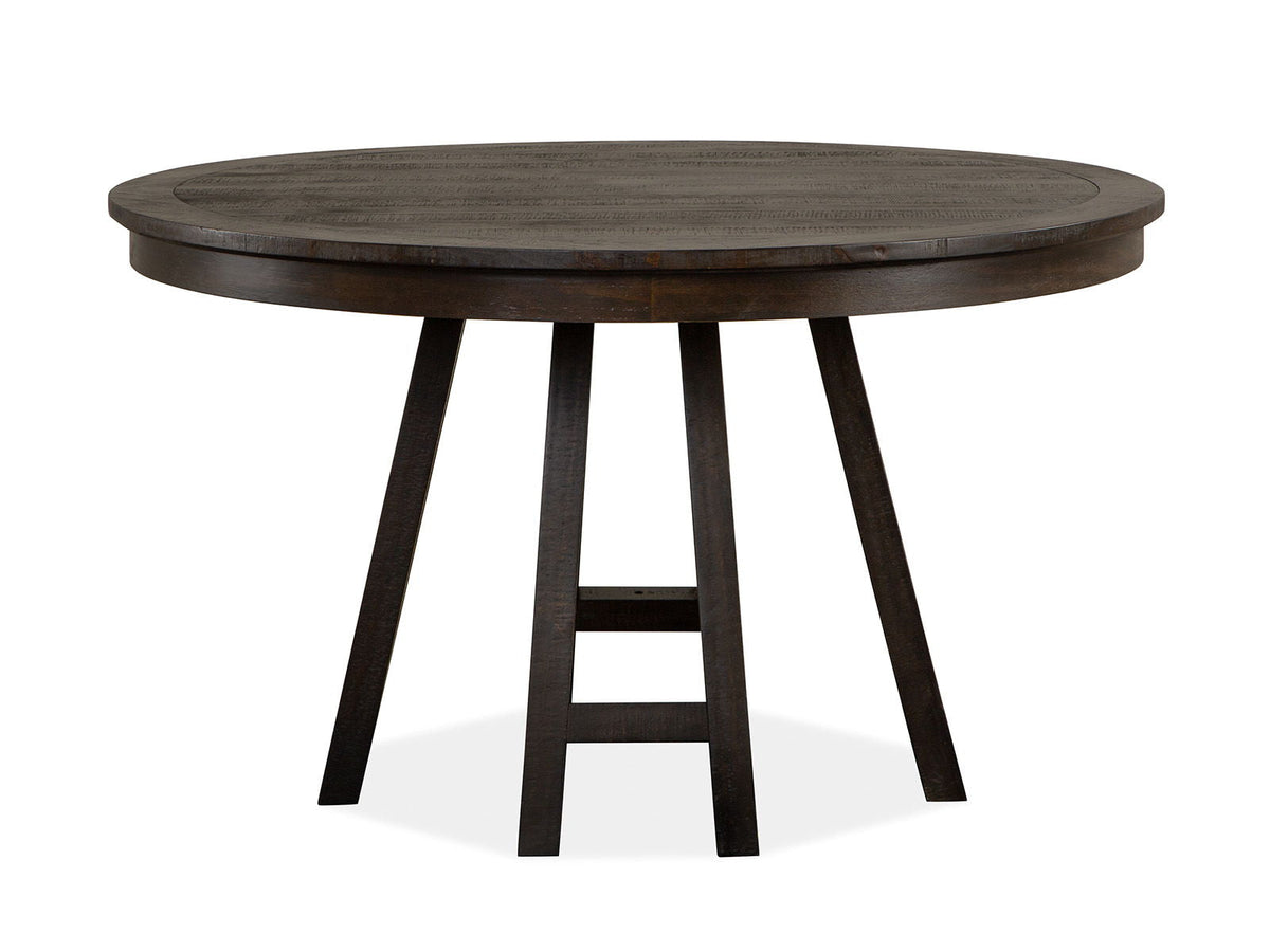Westley Falls - Round Dining Table - Graphite, photo 6 of 7