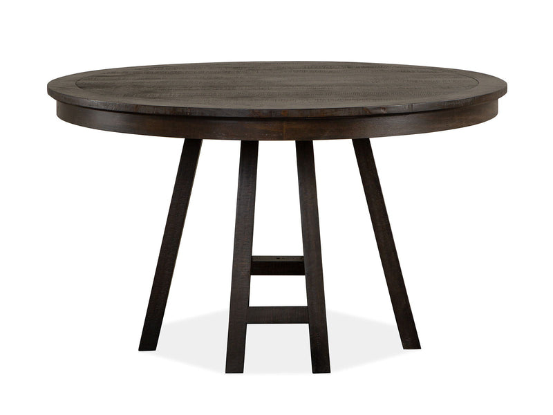 Westley Falls - Round Dining Table - Graphite, photo 6 of 7