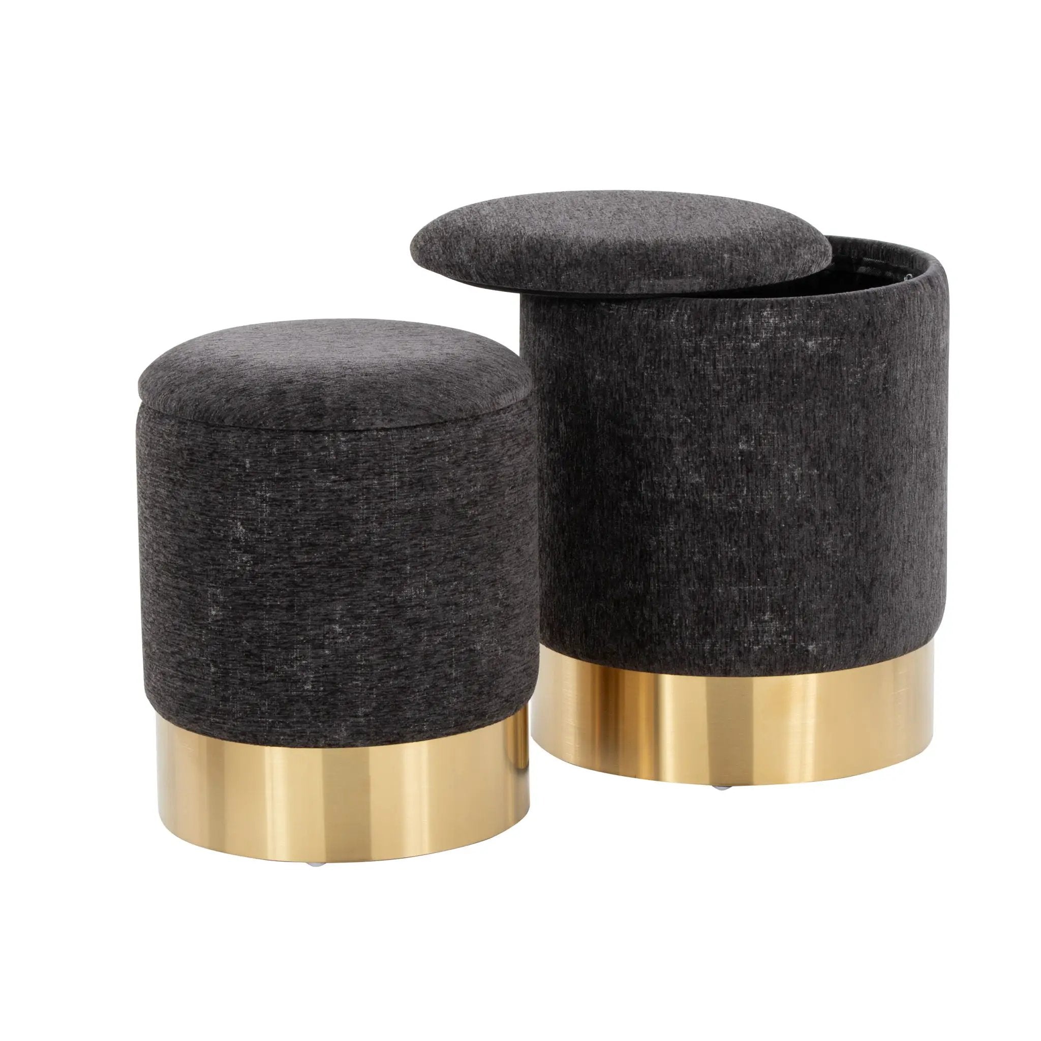 Marla - Contemporary Nesting Ottoman Set by Unique Piece Furniture