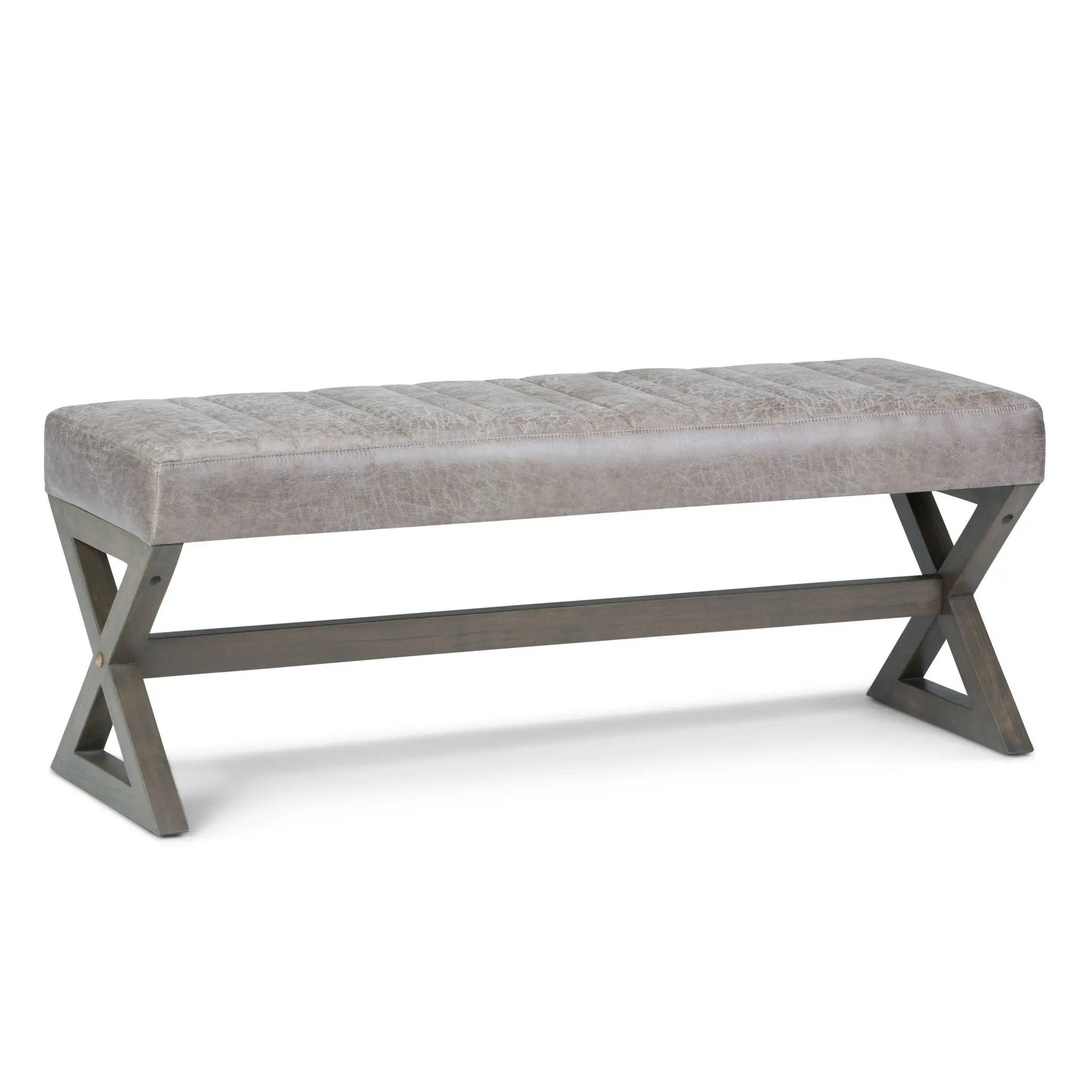 Salinger - Large Upholstered Ottoman Bench by HouseOfZazla