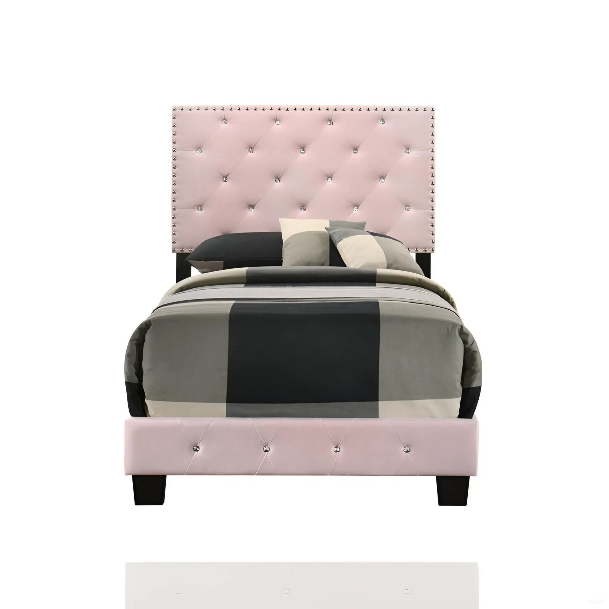 Luxurious Upholstered Bed by Unique Piece Furniture
