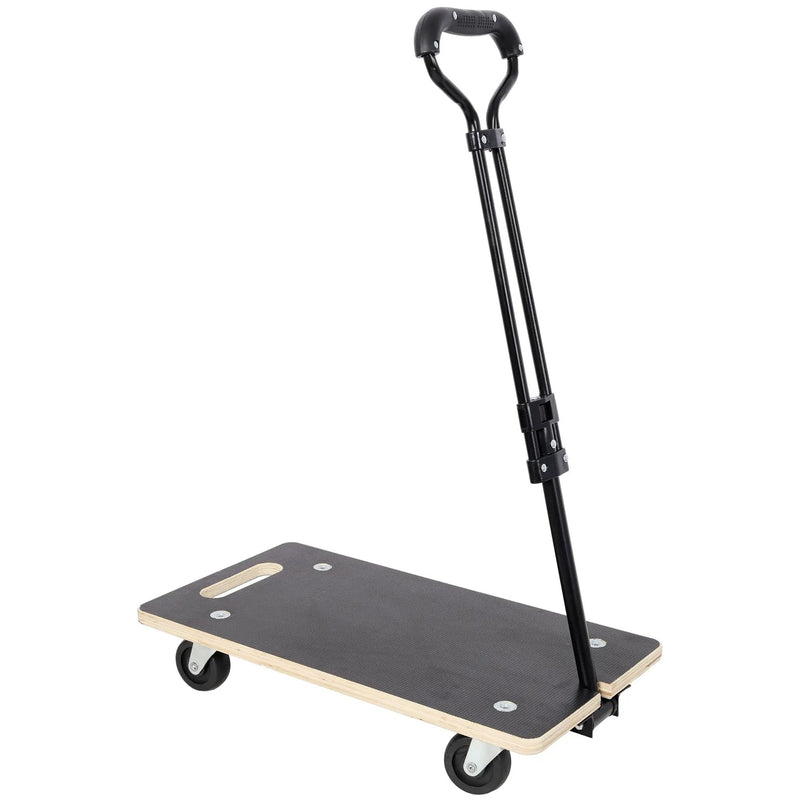 Heavy Duty Wooden Rectangle Moving Dolly by HouseOfZazla