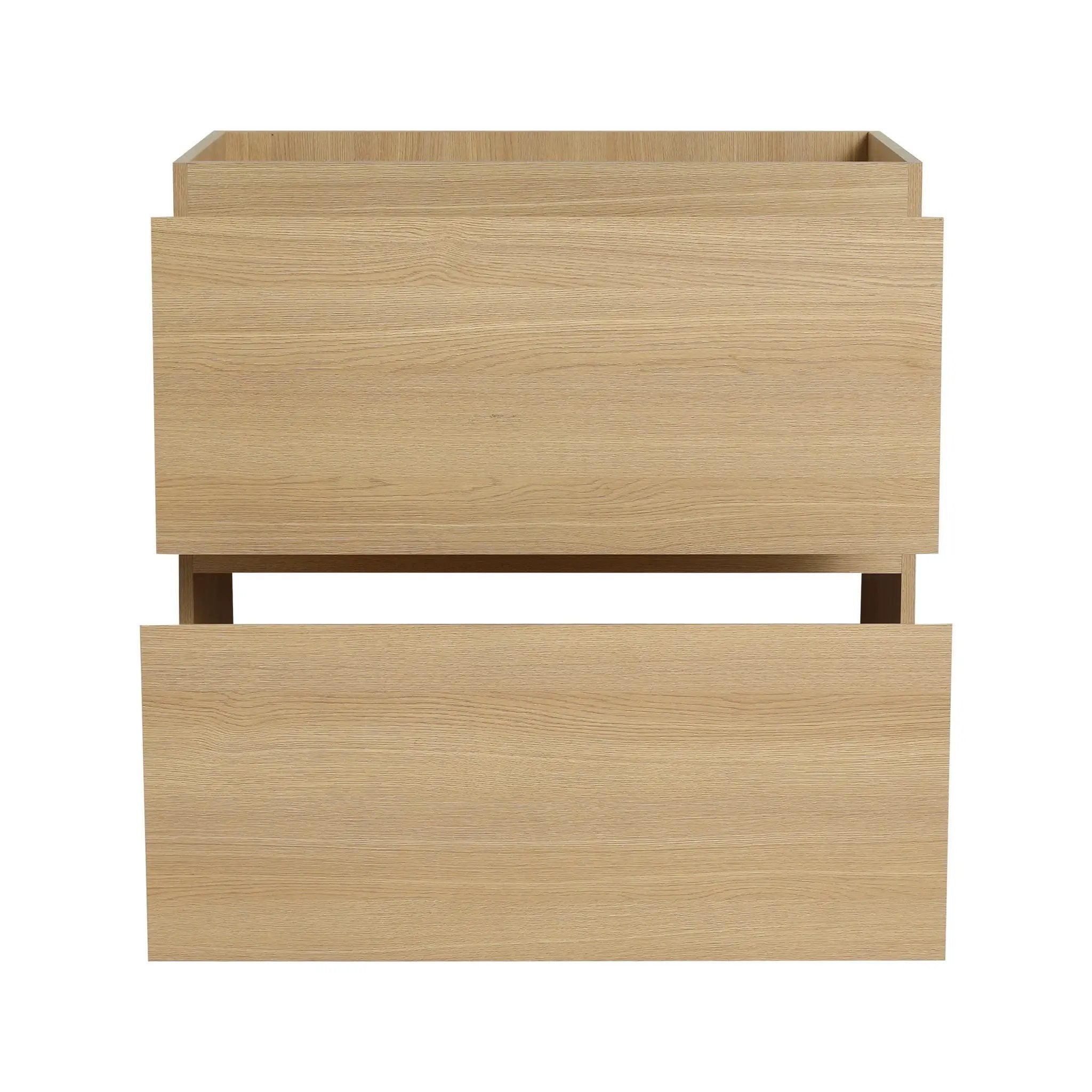 Modern Freestanding Bathroom Vanity Cabinet With Double Drawer