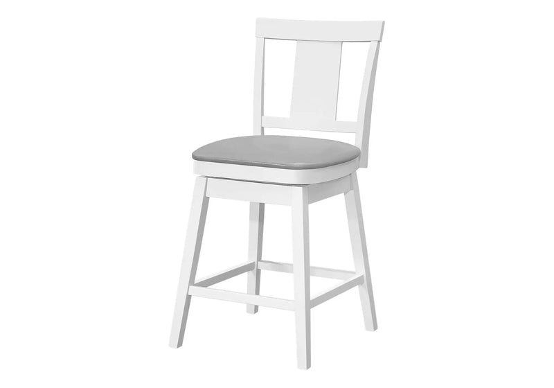 Swivel Bar Stool Counter Height, Transitional (Set of 2) by Unique Piece Furniture