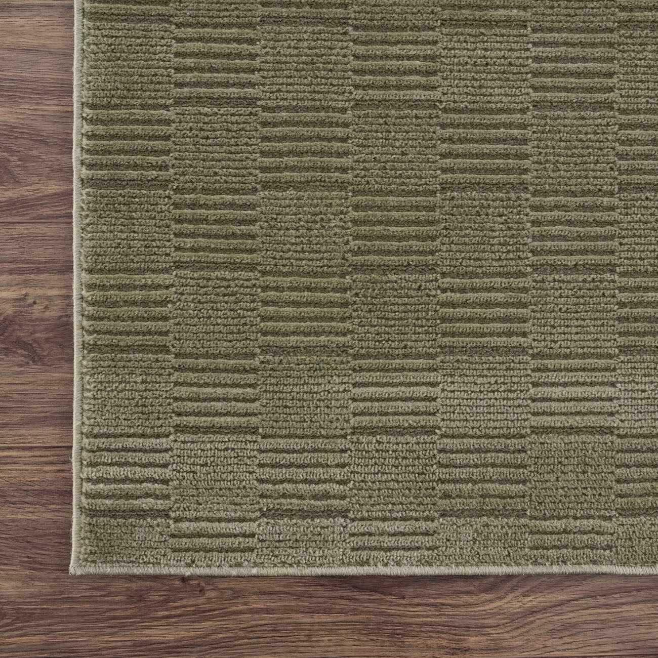 Kazuma Green Washable Area Rug by Boutique Rugs