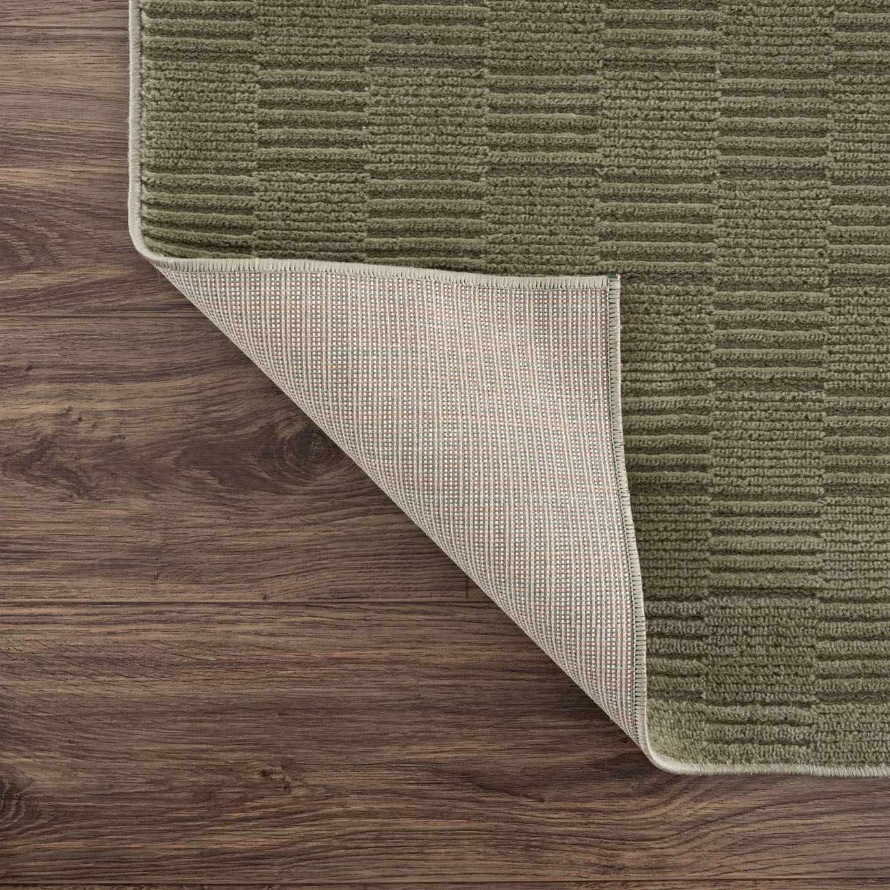 Kazuma Green Washable Area Rug by Boutique Rugs