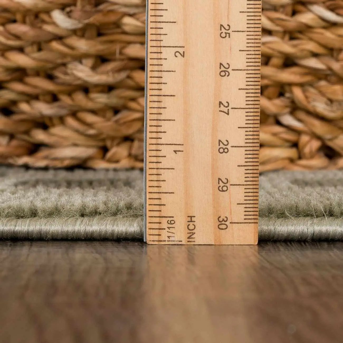 Gaiwan Olive Green Washable Area Rug by Boutique Rugs