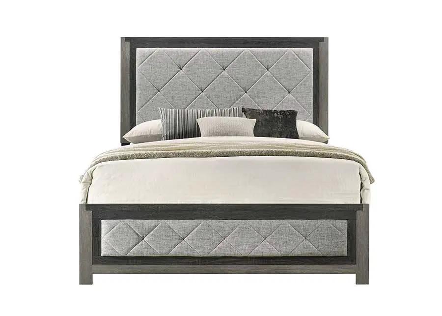 Jehoram - Queen Bed - Gray by Unique Piece Furniture