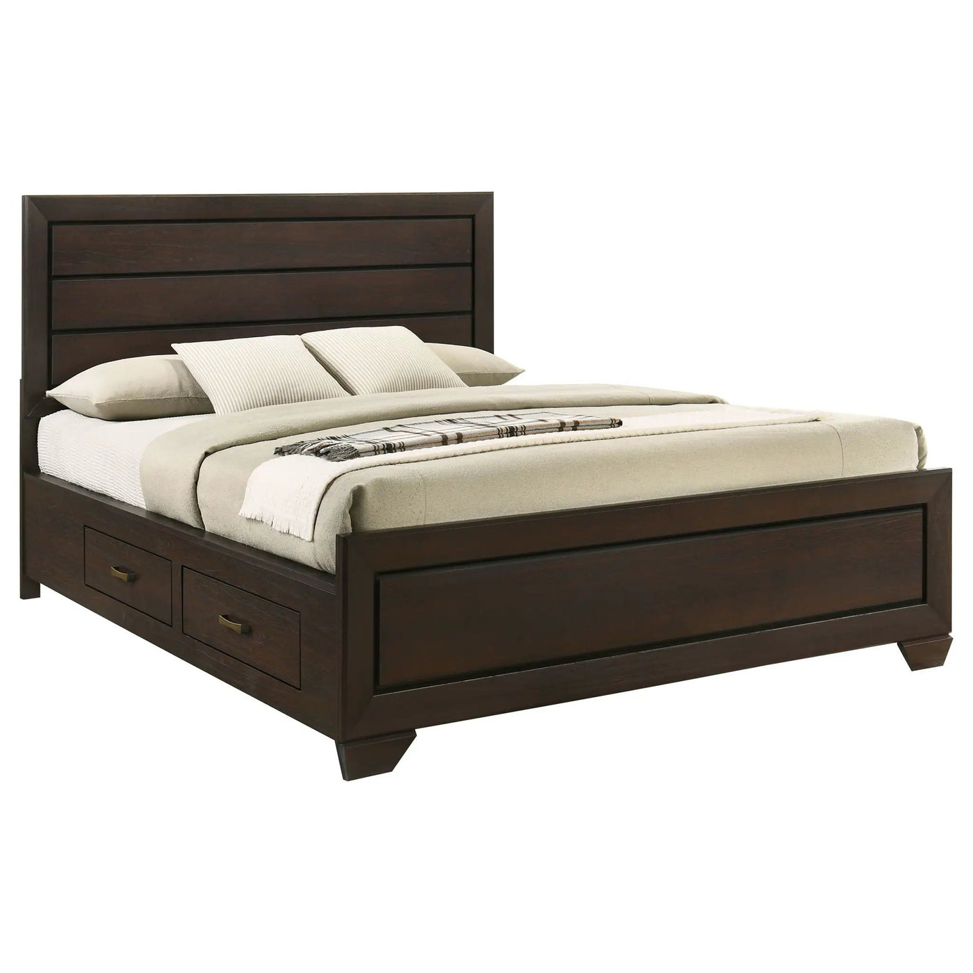 Holmgren - Panel Bed With Side Drawers by HouseOfZazla