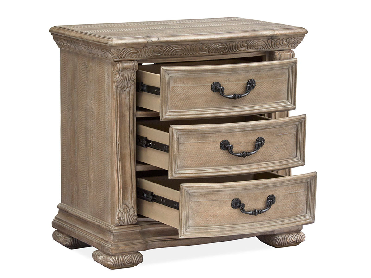 Marisol - Drawer Nightstand - Fawn, photo 5 of 7