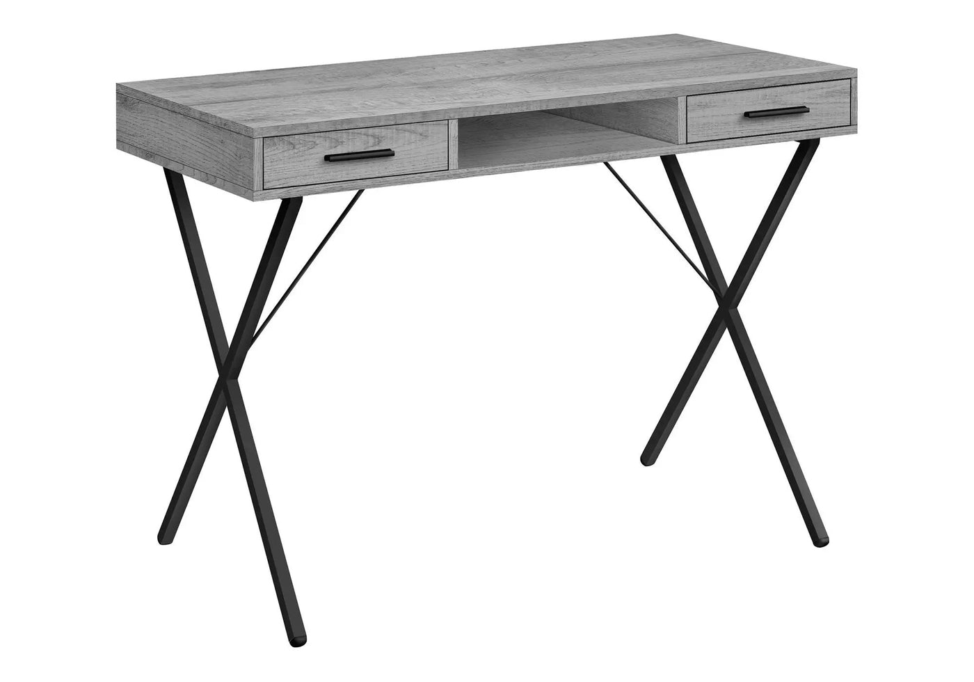 Contemporary Computer Desk with Storage Drawers by HouseOfZazla
