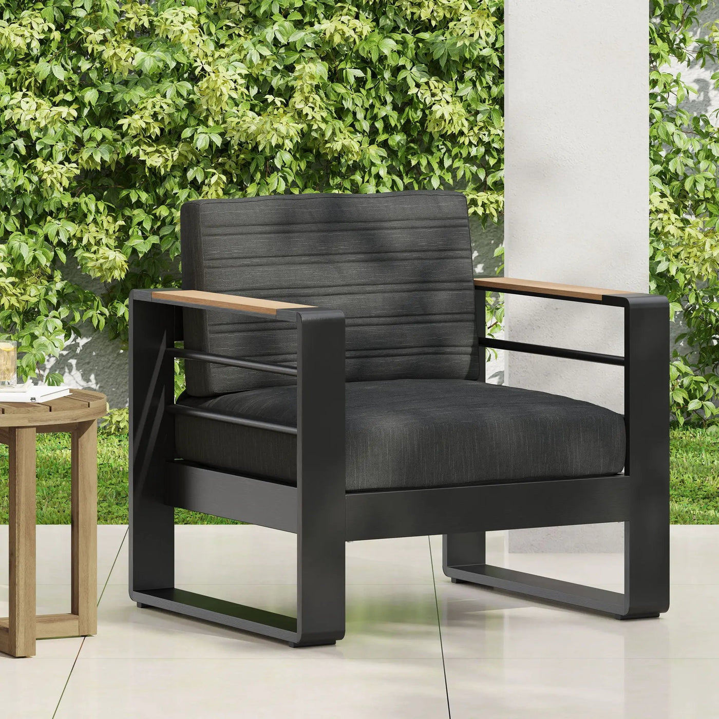 Giovanna Club Chair Set With Aluminum Frame by HouseOfZazla