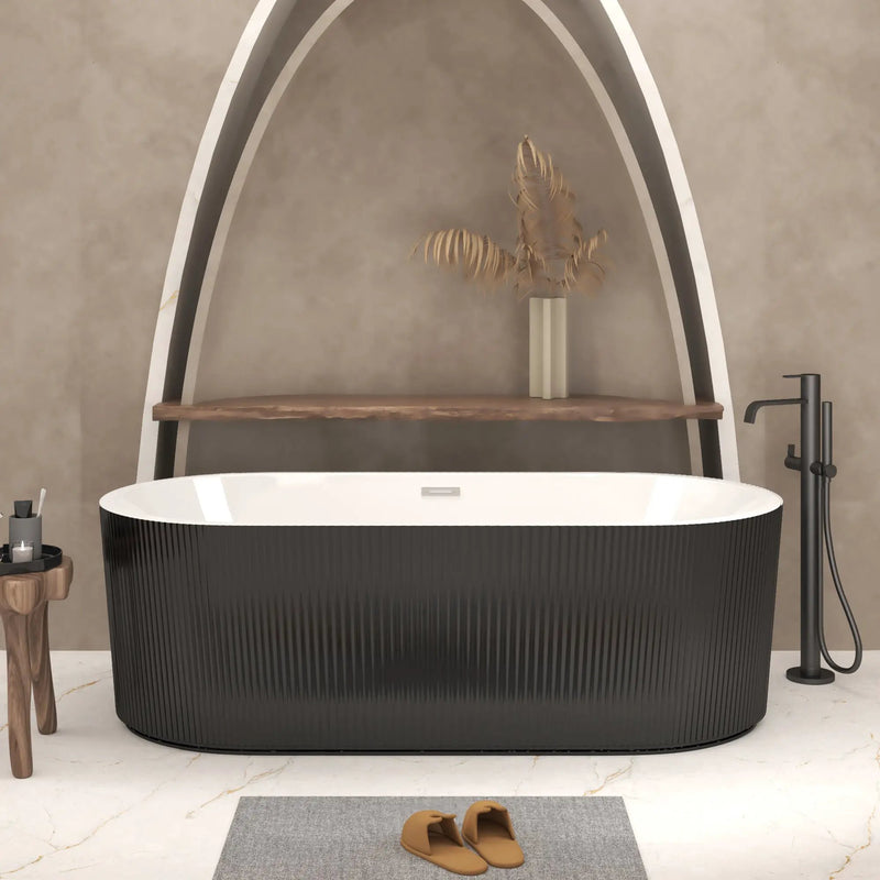 67" Linear Acrylic Freestanding Bathtub by HouseOfZazla