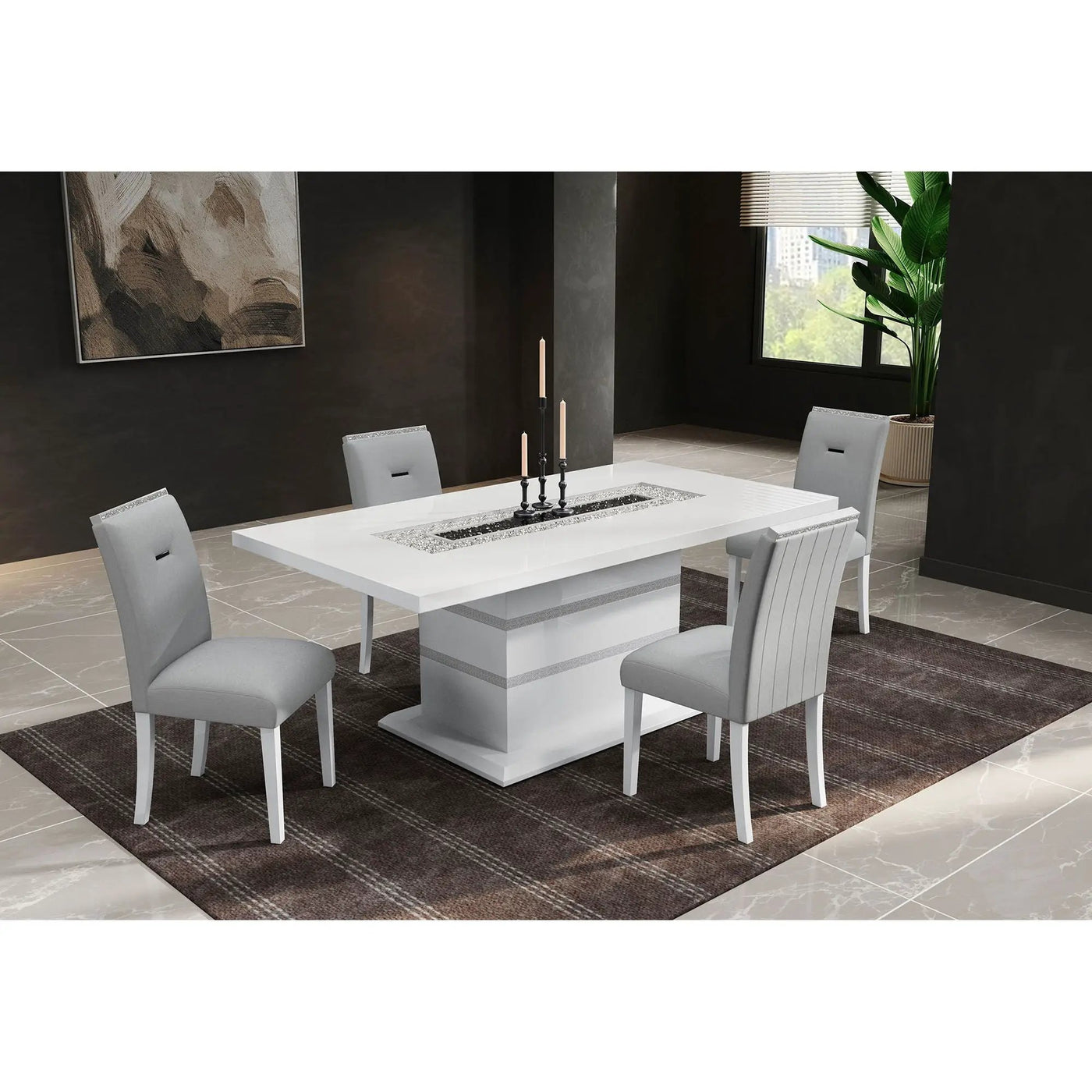 Ariya - Dining Table And Chair Set by HouseOfZazla