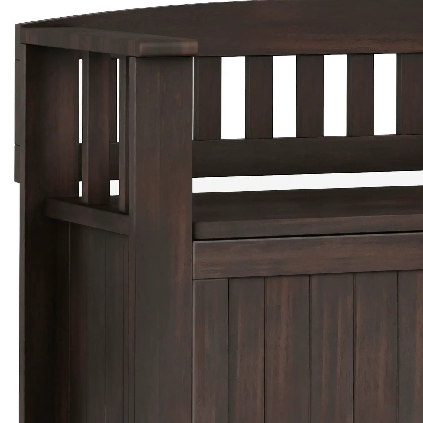 Acadian - Entryway Storage Bench, Handcrafted by HouseOfZazla
