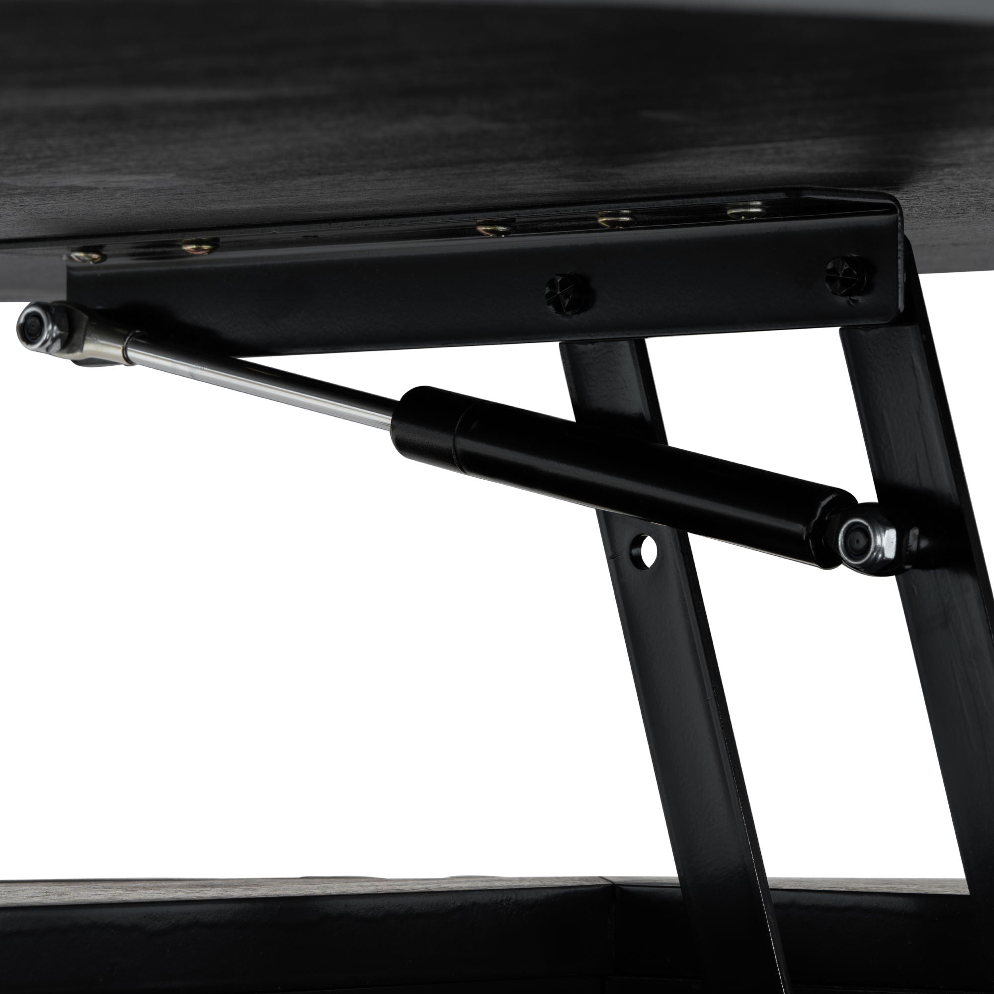 Round Lift Top Coffee Table With Hidden Storage For Living Room by HouseOfZazla