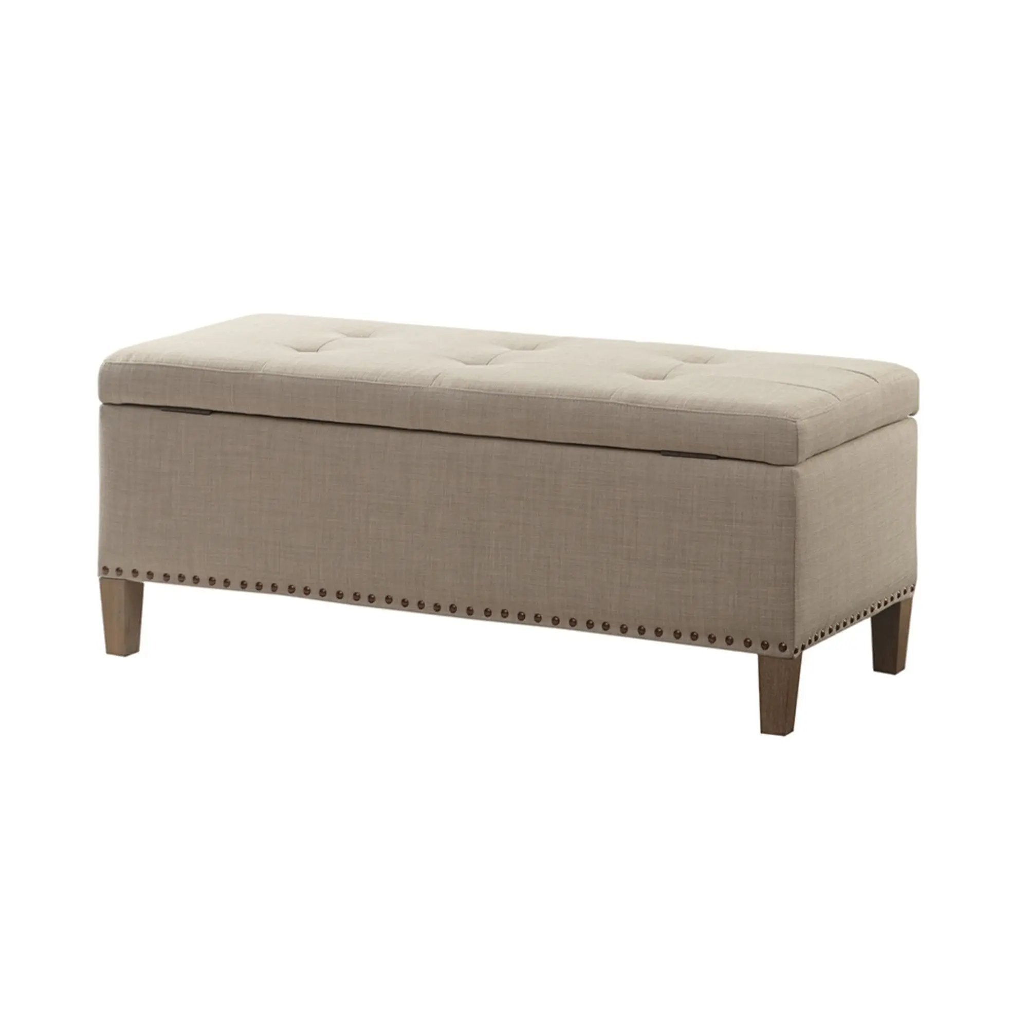 Modern Tufted Top Soft Close Storage Bench by HouseOfZazla