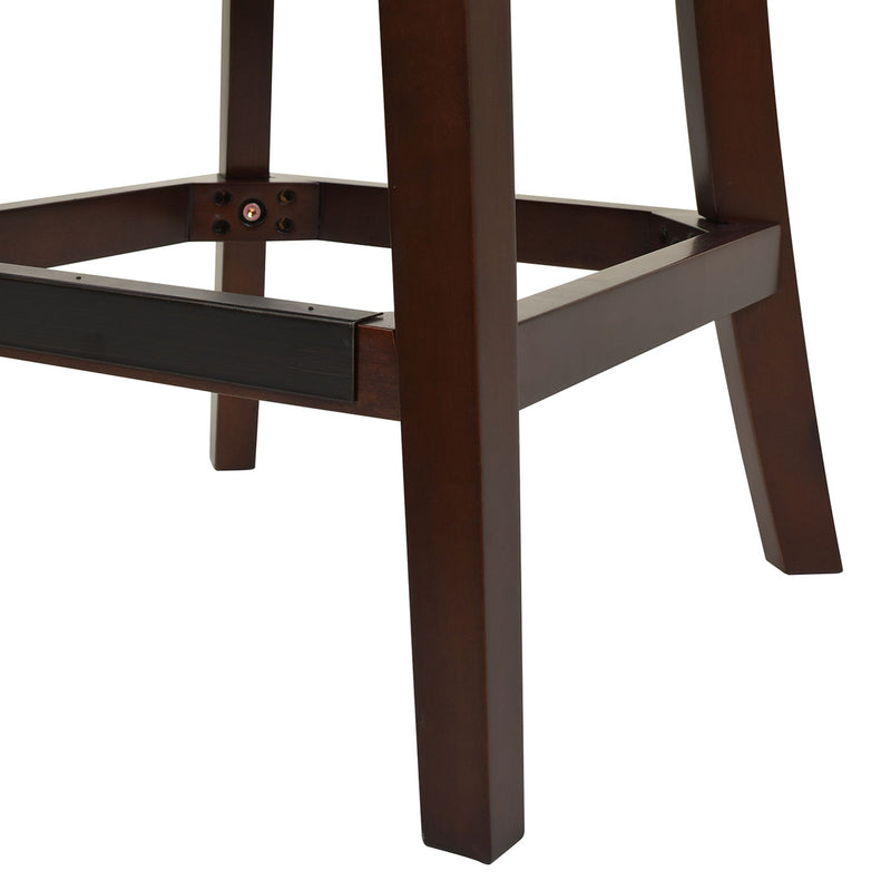 Holmes - Tufted High Back 360 Swivel Counter Height Barstool by HouseOfZazla