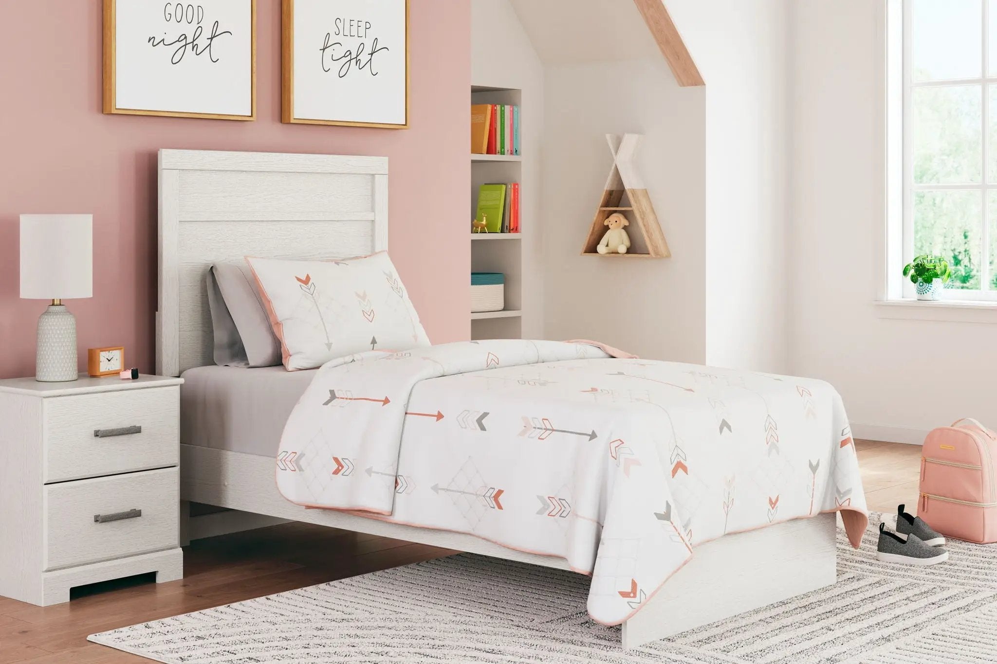 Stelsie - Panel Bed by Unique Piece Furniture