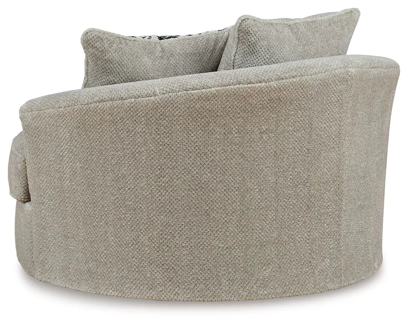 Calnita - Oversized Swivel Accent Chair - Sisal by Unique Piece Furniture