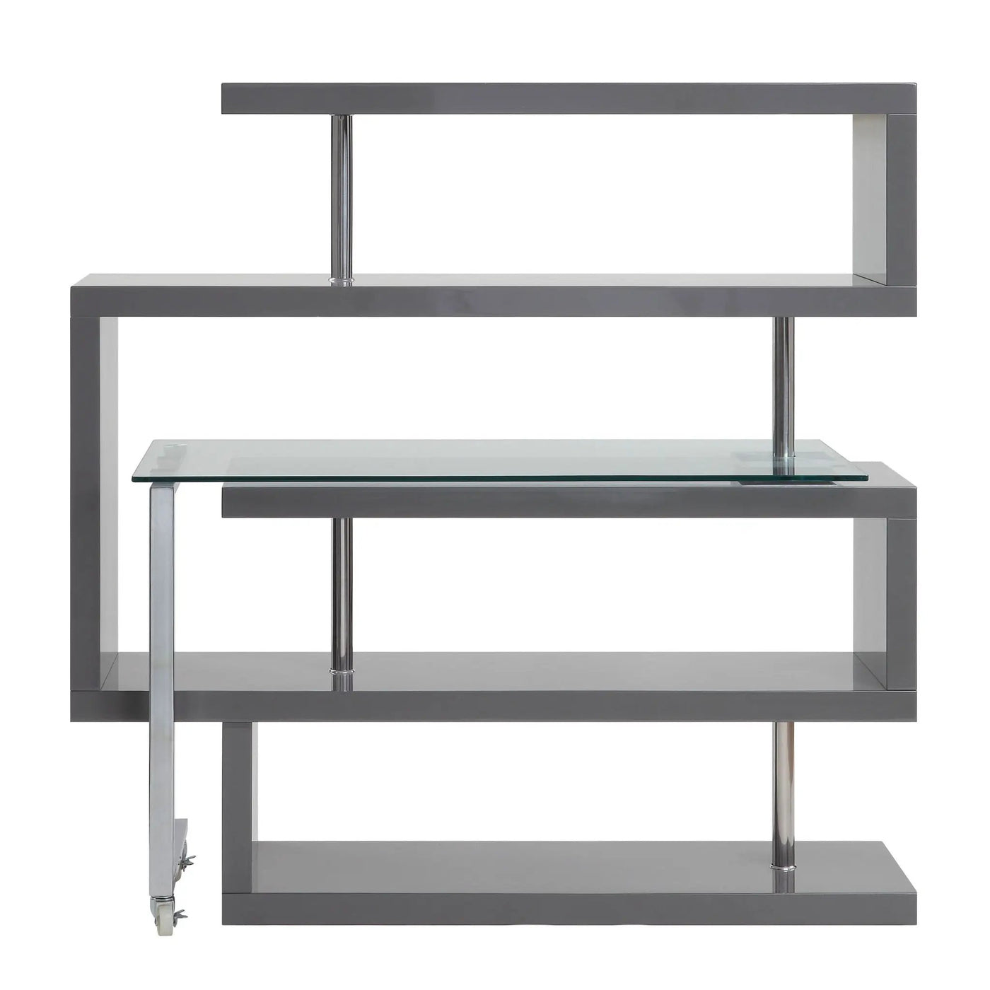Buck II - Writing Desk With Bookshelf by Unique Piece Furniture