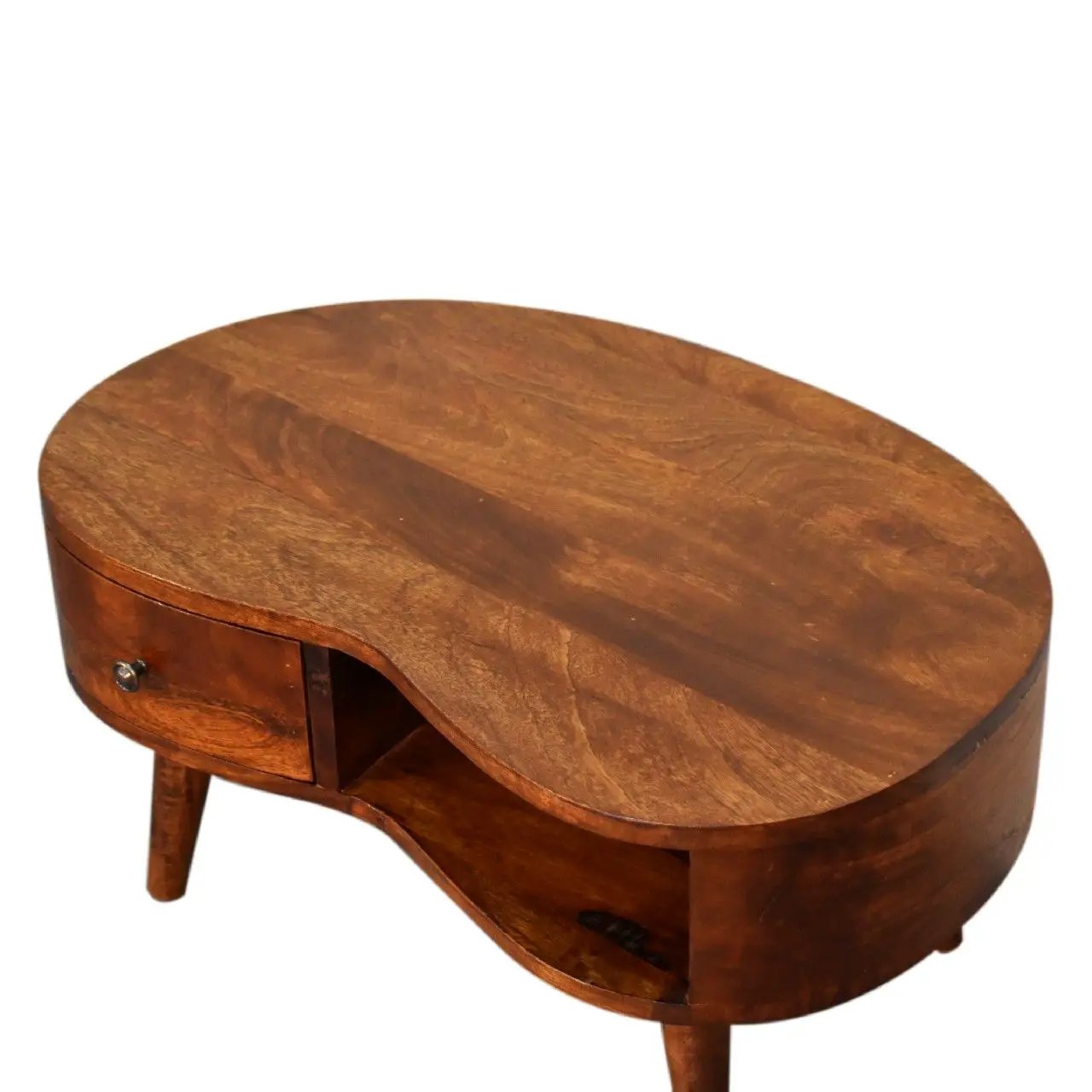 Wave Coffee Table With 1 Drawer by Unique Piece Furniture