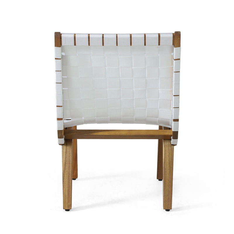 Charlotte Lounge Chair - White by HouseOfZazla