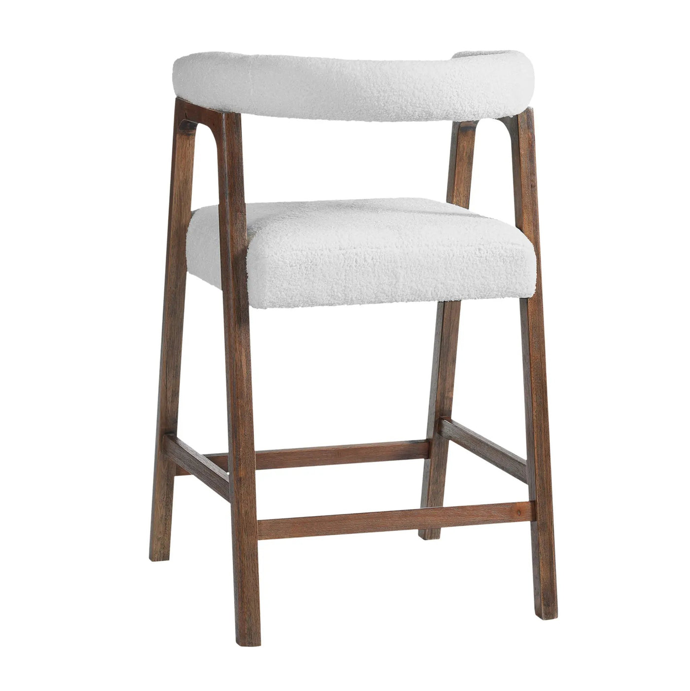 26'' Seat Height Bar Stools with Back - Set of 2 by HouseOfZazla