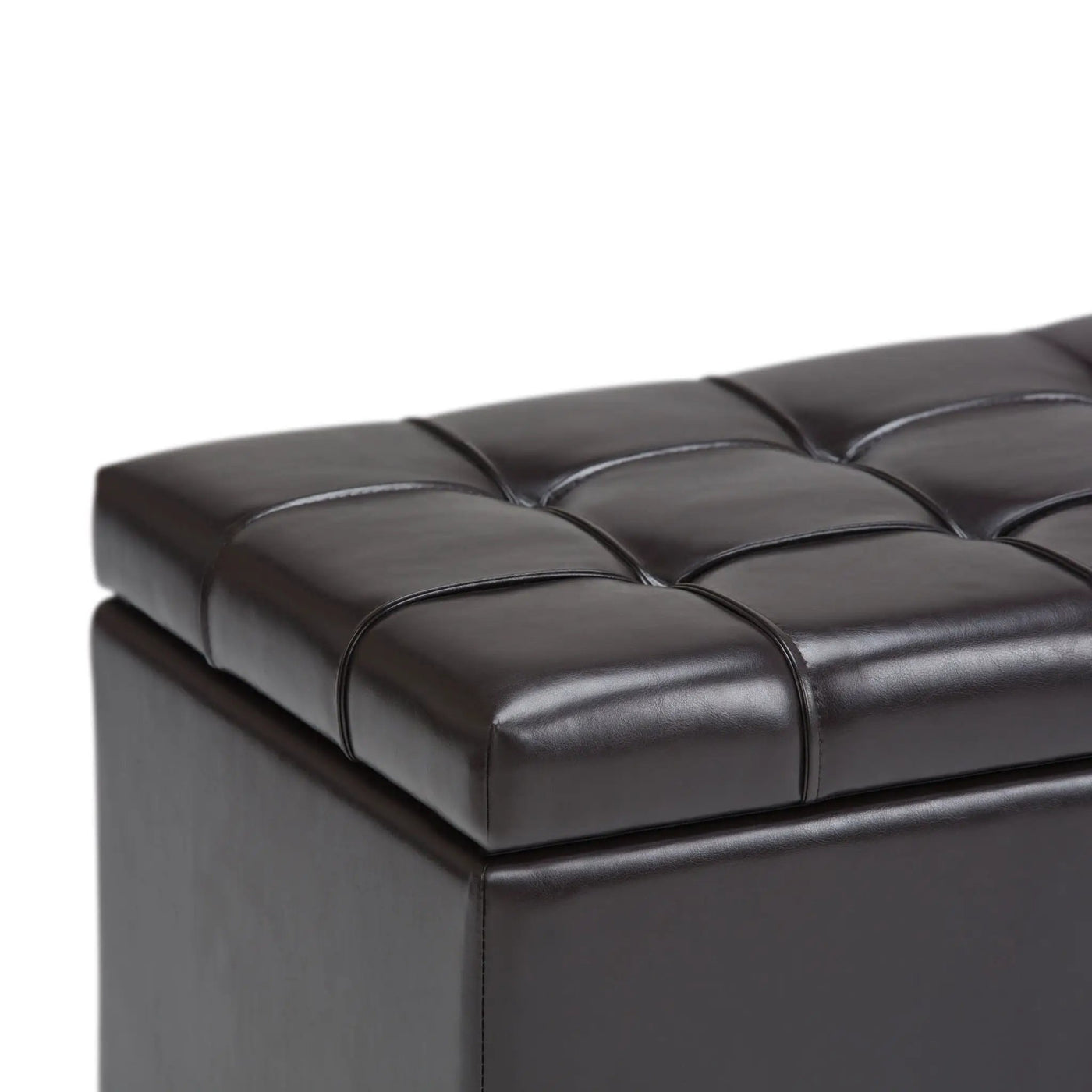 Sienna - Upholstered Storage Ottoman Bench by HouseOfZazla