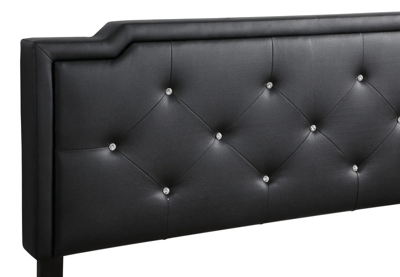 Button Tufted Bed Charming For Cozy Spaces by Unique Piece Furniture