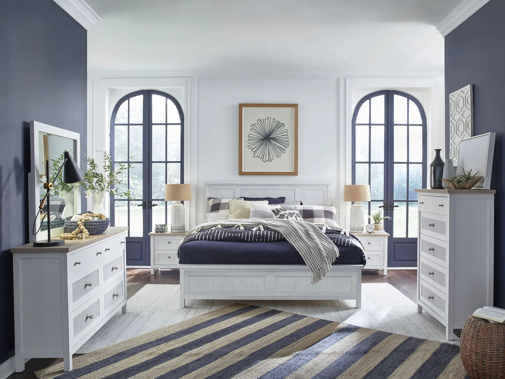 Windmill Harbour - Panel Bed by Unique Piece Furniture
