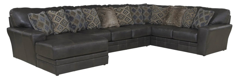 Denali - Italian Leather Match Sectional by Unique Piece Furniture