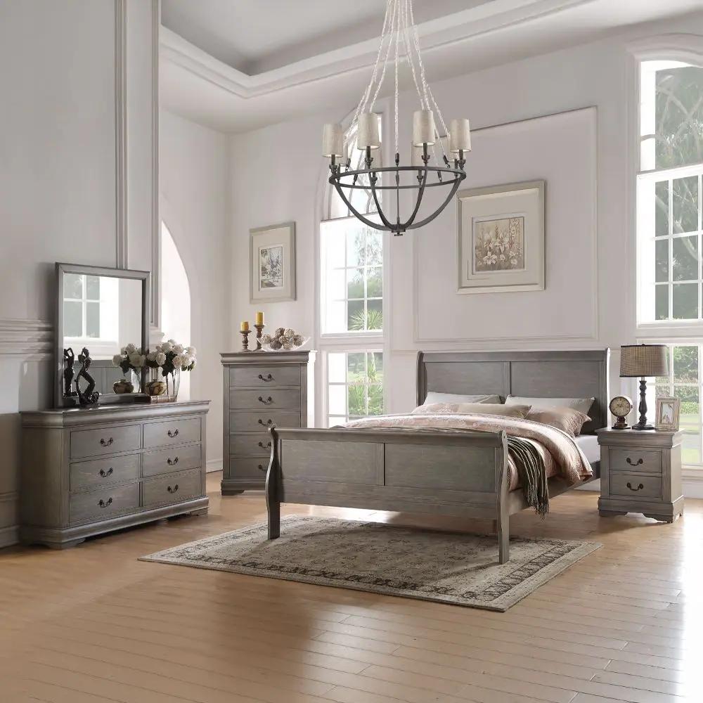 Louis Philippe - Accent Mirror by Unique Piece Furniture