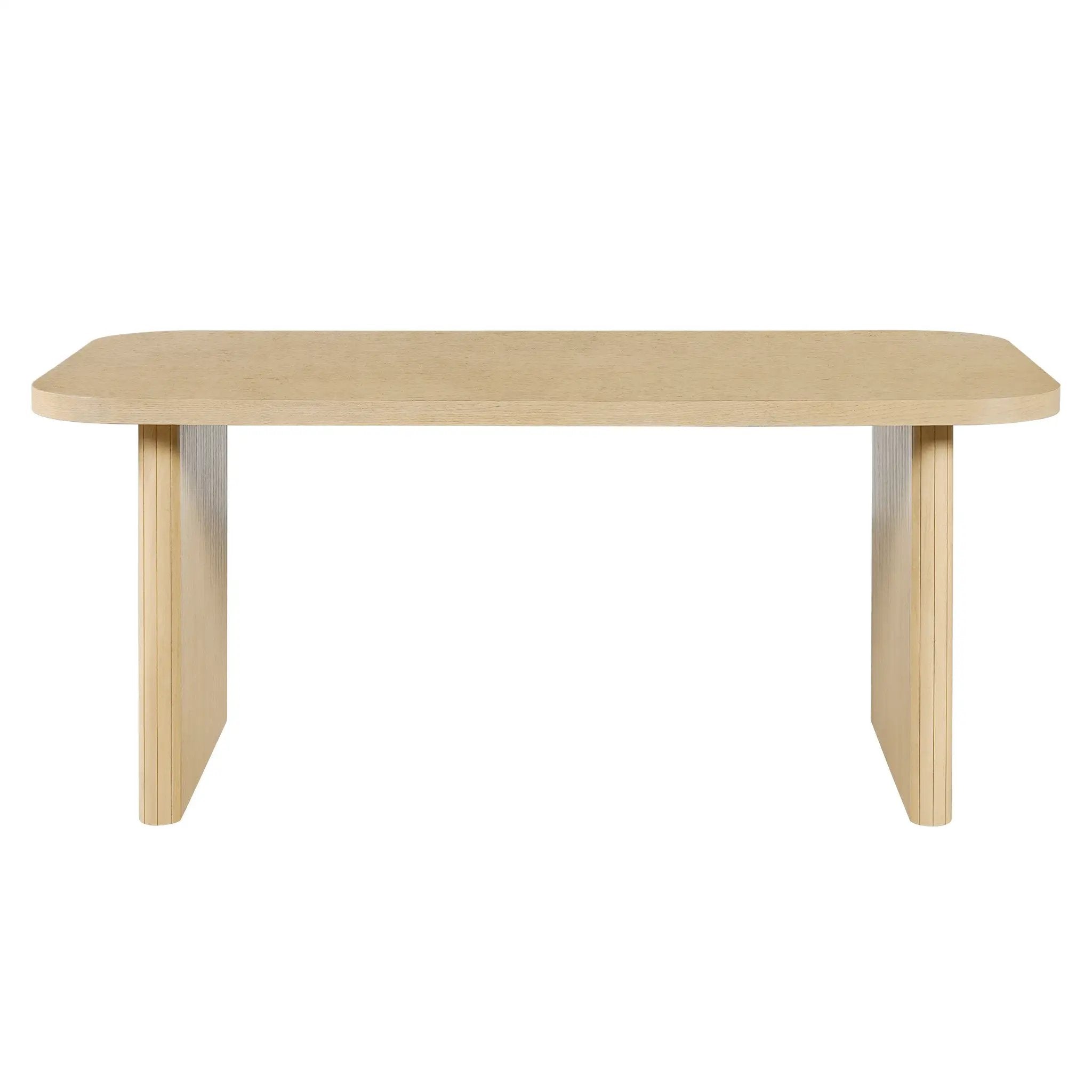 Natural Oak Veneer Dining Table by HouseOfZazla