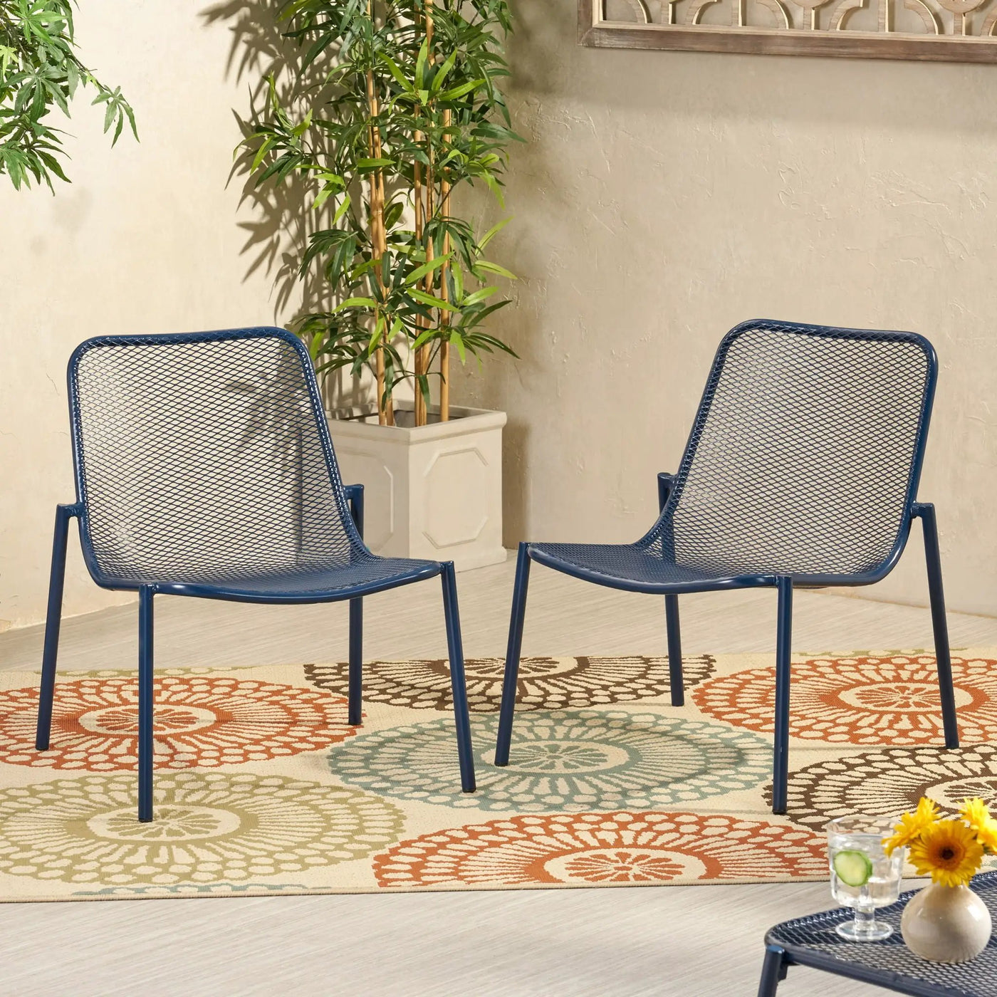 Kincaid Stackable Iron Chair by HouseOfZazla
