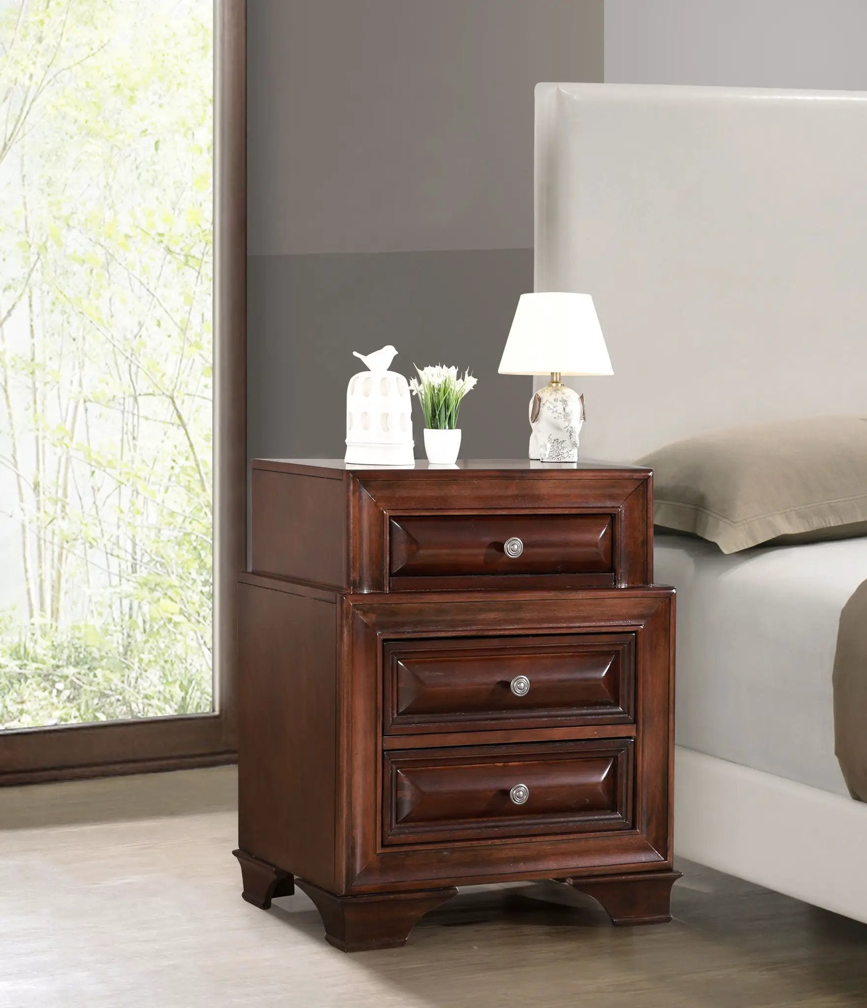 LaVita - Nightstand - Cappuccino by Unique Piece Furniture