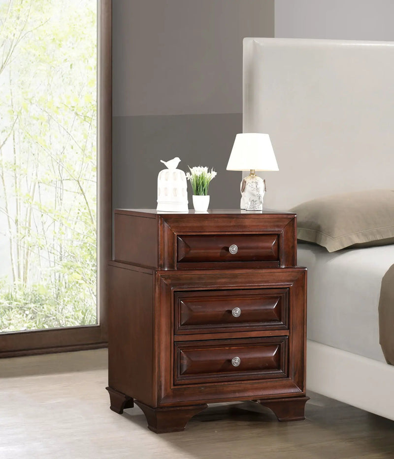 LaVita - Nightstand - Cappuccino by Unique Piece Furniture