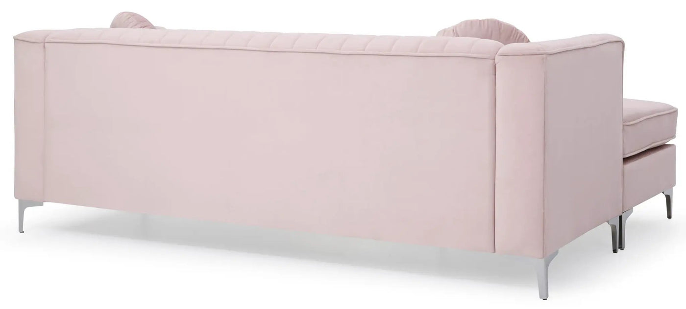 Delray - Micro Suede Sofa Chaise by HouseOfZazla