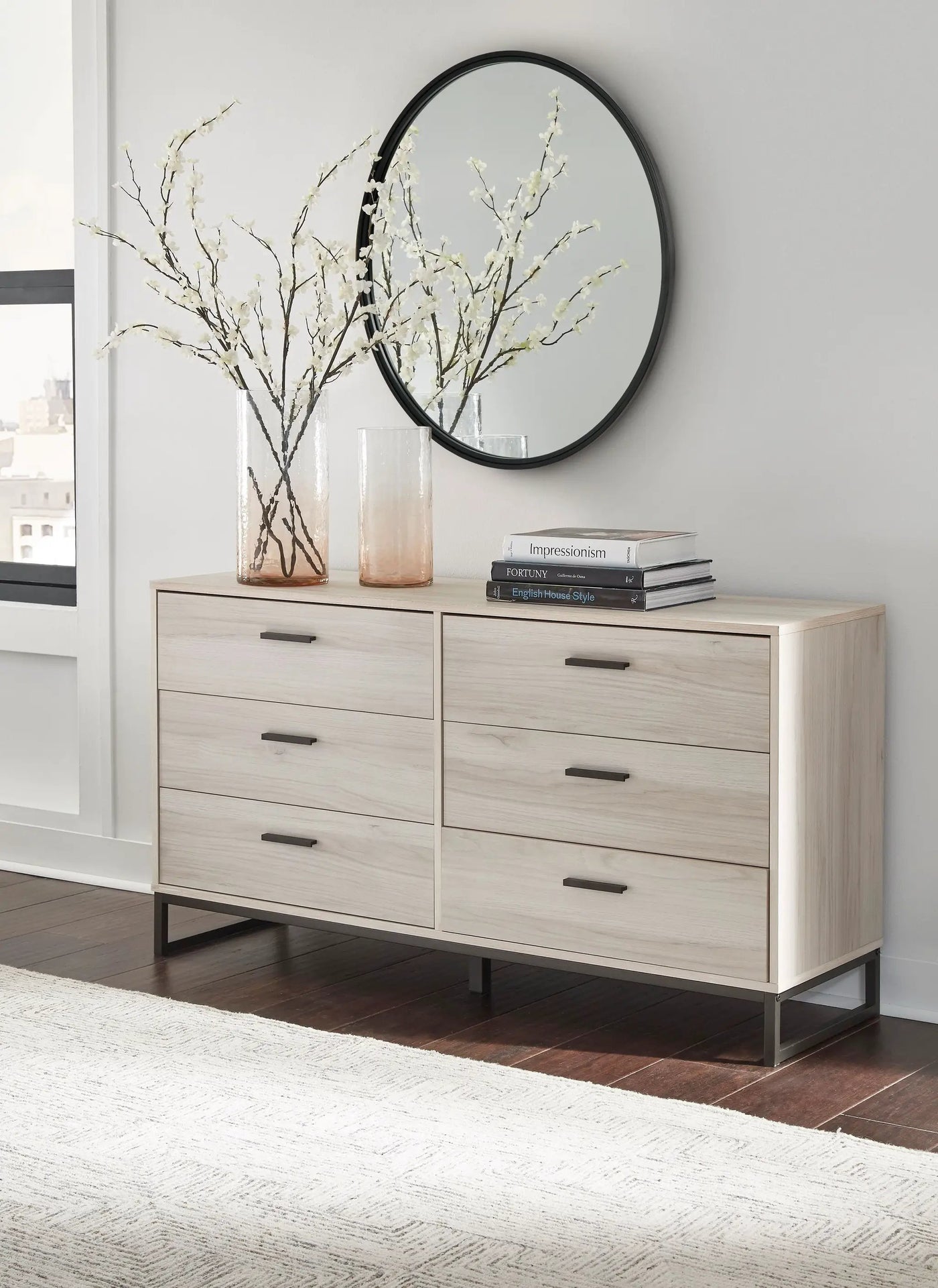Socalle - Six Drawer Dresser by Unique Piece Furniture