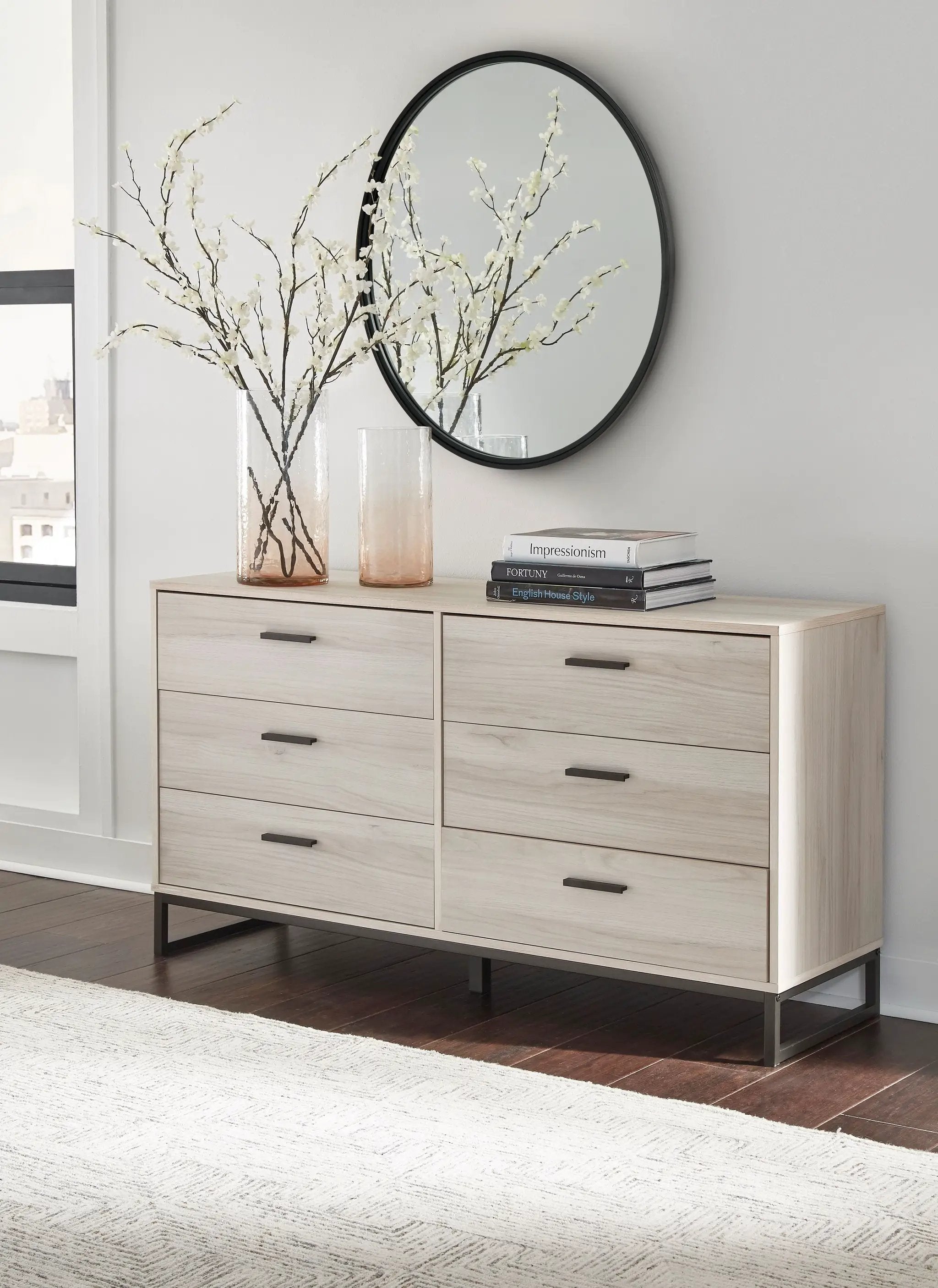 Socalle - Six Drawer Dresser by Unique Piece Furniture