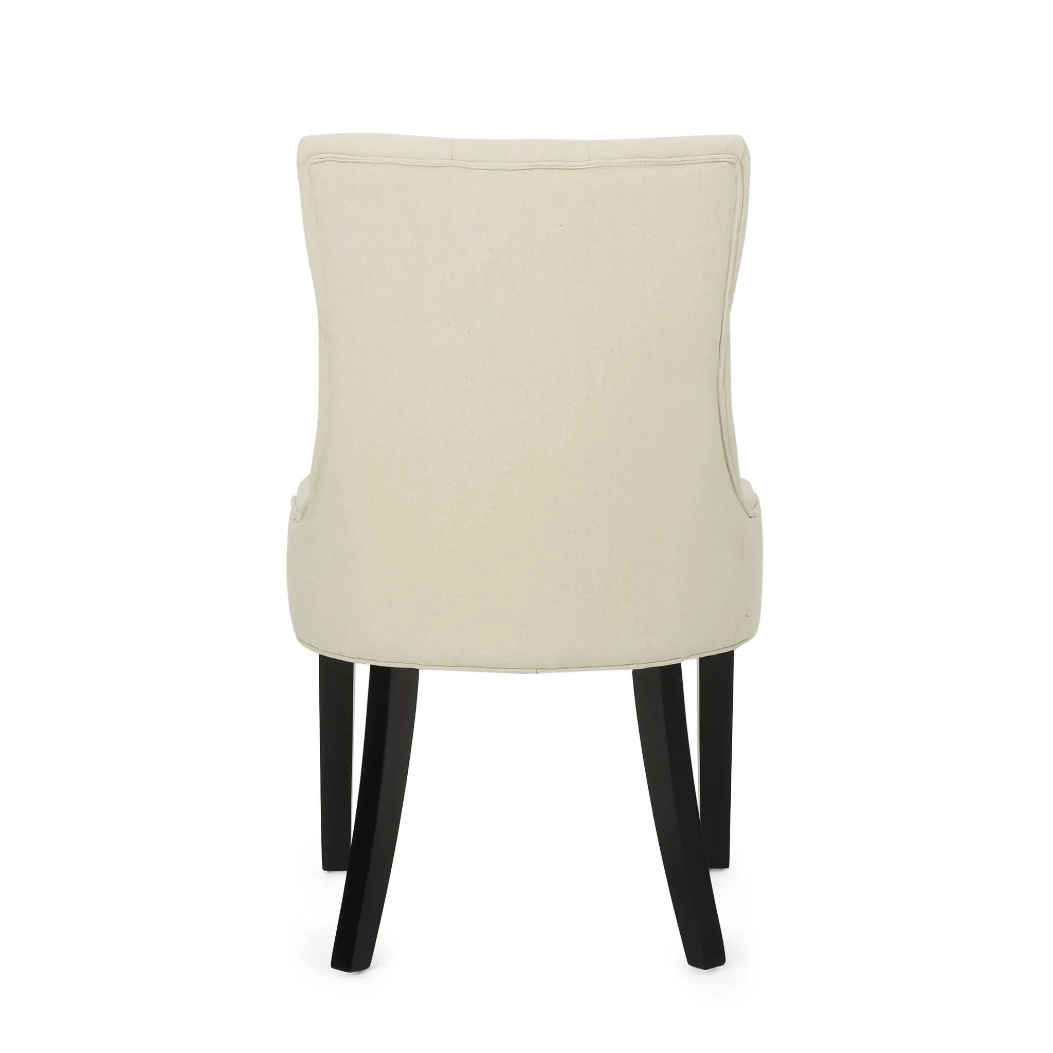 Cheney Contemporary Dining Chair Tufted Upholstery (Set of 2) by HouseOfZazla
