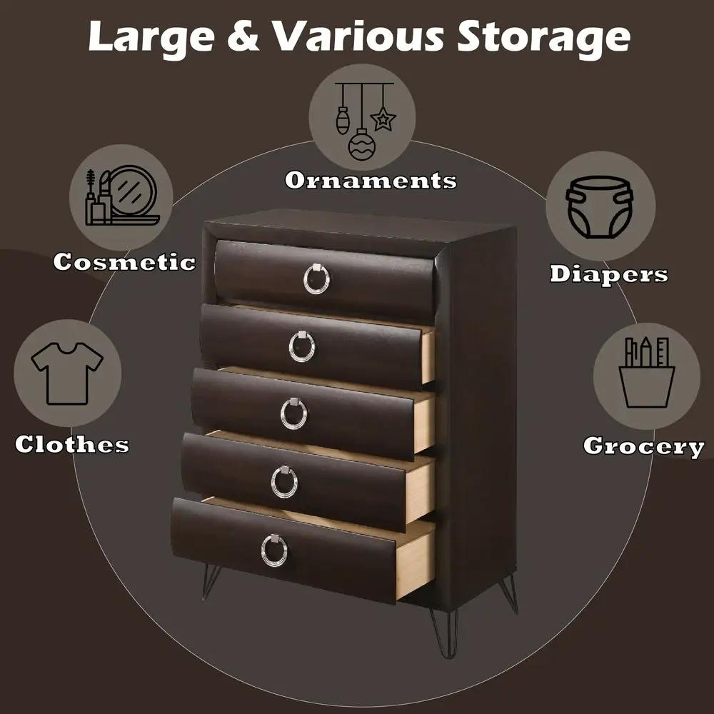 Tablita - Chest - Dark Merlot by Unique Piece Furniture