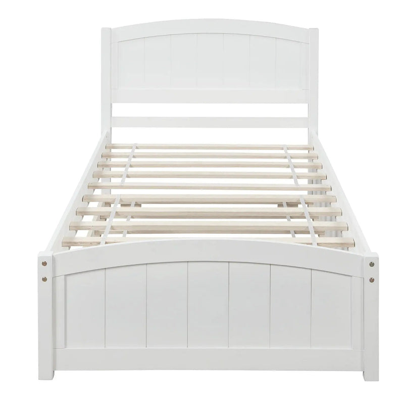 Platform Bed & Headboard, Footboard And Wood Slat Support by Unique Piece Furniture