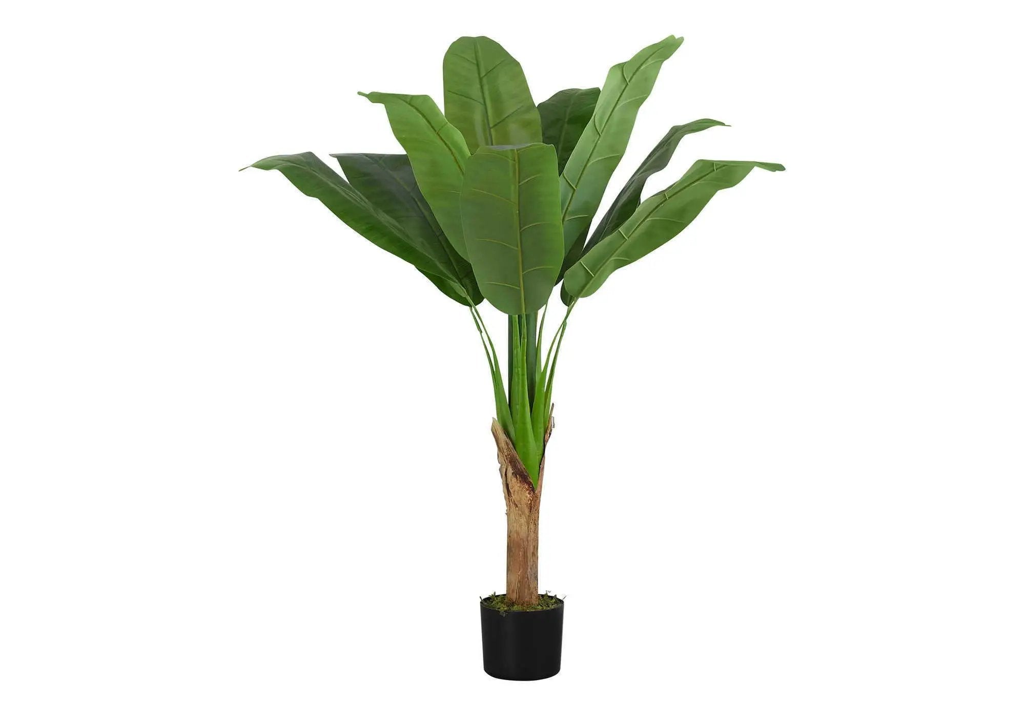 43" Tall Artificial Banana Tree – Indoor Faux Plant by HouseOfZazla