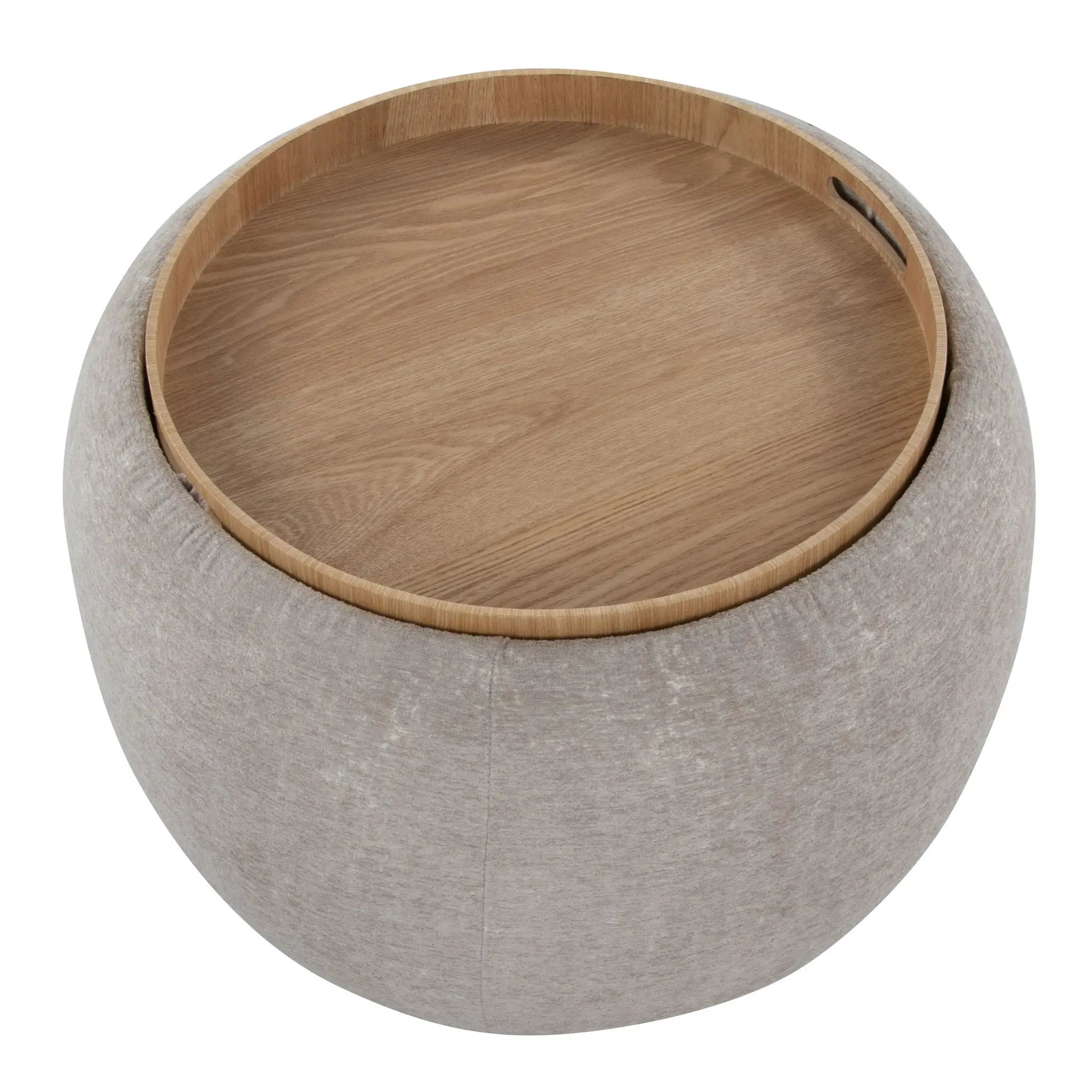Tray - Pouf Contemporary Ottoman by HouseOfZazla