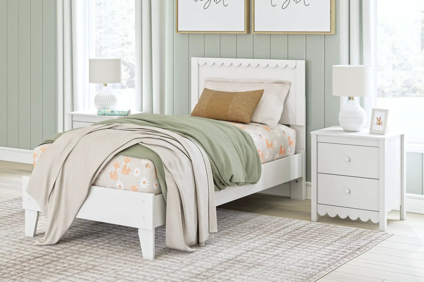 Hallityn - Panel Platform Bed by Unique Piece Furniture